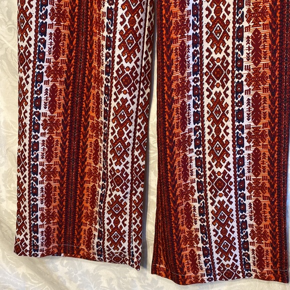 Japna small tribal striped orange red white - Picture 3 of 6